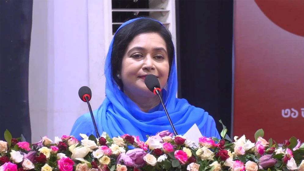 থ্যালাসেমিয়া প্রতিরোধে সমন্বিত উদ্যোগের আহ্বান ডা. জুবাইদা রহমানের