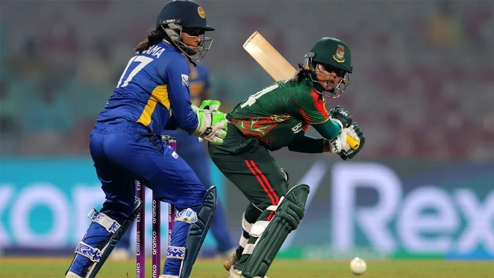 নারী ওয়ানডে বিশ্বকাপ: শ্রীলঙ্কার কাছে ৭ রানে হেরে বিদায় বাংলাদেশের