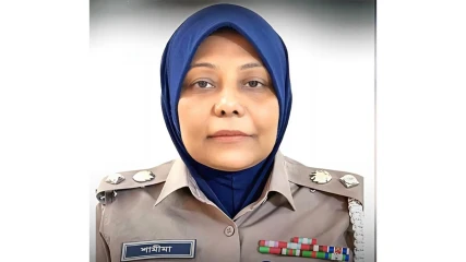 ঢাকার এসপি হিসেবে দায়িত্ব নিলেন শামীমা পারভীন