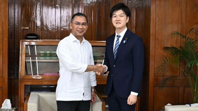 জাপানের কৃষিমন্ত্রীর নেতৃত্বে প্রতিনিধি দলের সঙ্গে প্রধানমন্ত্রীর বৈঠক