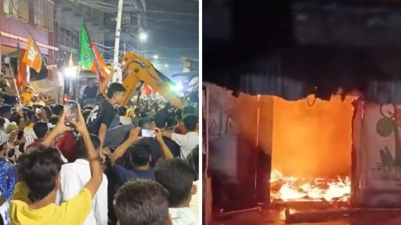 বুলডোজার দিয়ে কলকাতায় মাংসের দোকানসহ ভাঙচুর, উত্তপ্ত পশ্চিমবঙ্গ