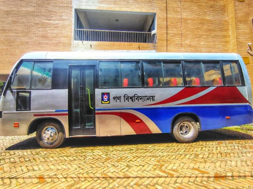 শিক্ষার্থীবান্ধব ভাড়ায় গণ বিশ্ববিদ্যালয়ে চালু হচ্ছে বাস সার্ভিস