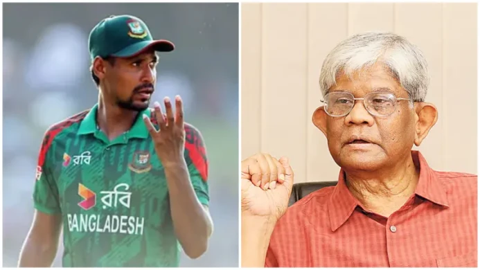 মোস্তাফিজ ইস্যুতে সরকারের নিউটনের তৃতীয় সূত্র মতো প্রতিক্রিয়া: অর্থ উপদেষ্টা