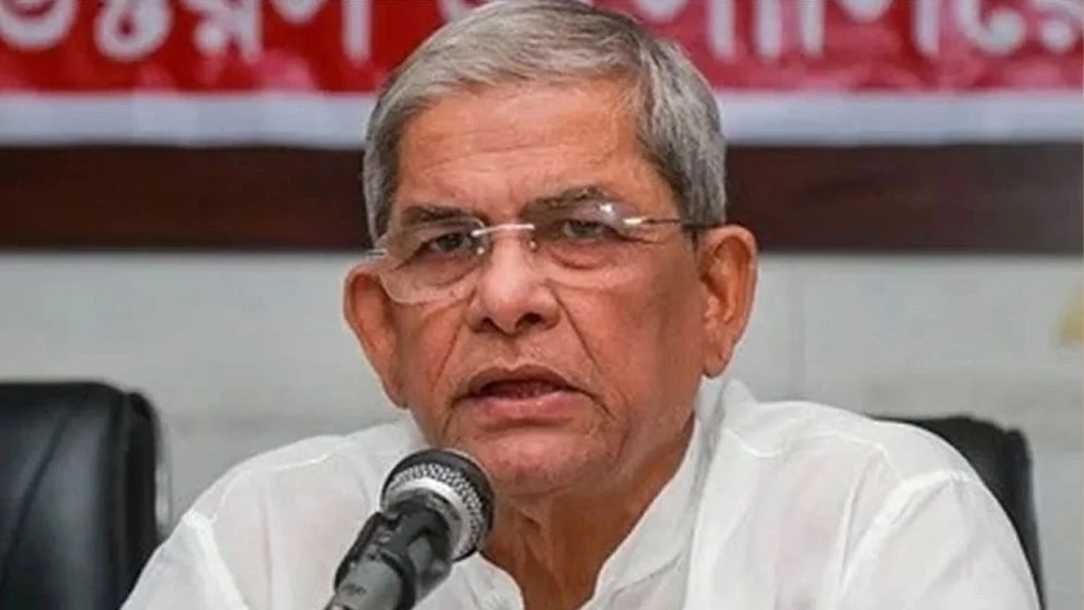 বিএনপি গণতান্ত্রিক চেতনার দল, বিপ্লবী সংগঠন নয়: মির্জা ফখরুল