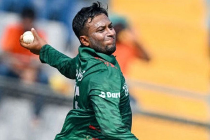 Shakib's bowling is banned in international cricket