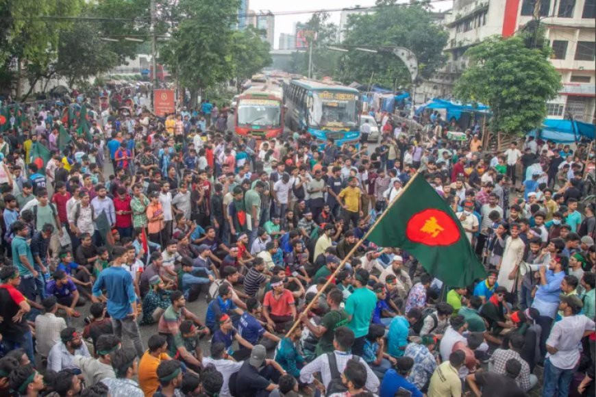 Many of Students Protest Job Quotas in Bangladesh’s Streets