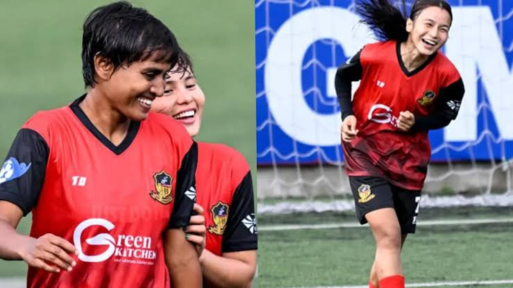 ভুটান লিগে সাবিনা-ঋতুপর্ণার ডাবল হ্যাটট্রিক, পারো এফসির ২২-০ গোলের জয়