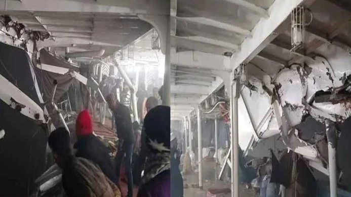 মেঘনায় ঘন কুয়াশার মধ্যে দুই লঞ্চের মুখোমুখি সংঘর্ষে নিহত ৮