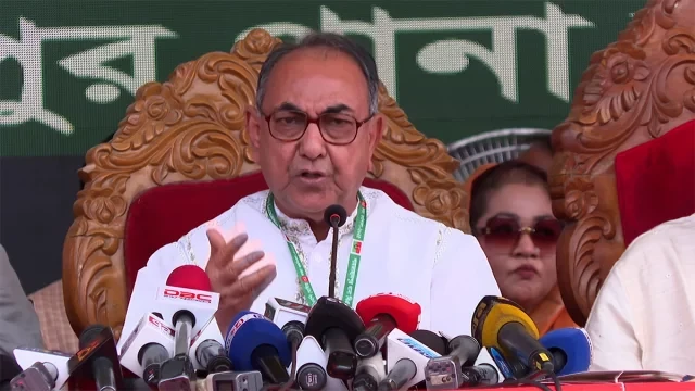 সরকারকে ব্যর্থ প্রমাণের চেষ্টা বন্ধের আহ্বান মির্জা আব্বাসের