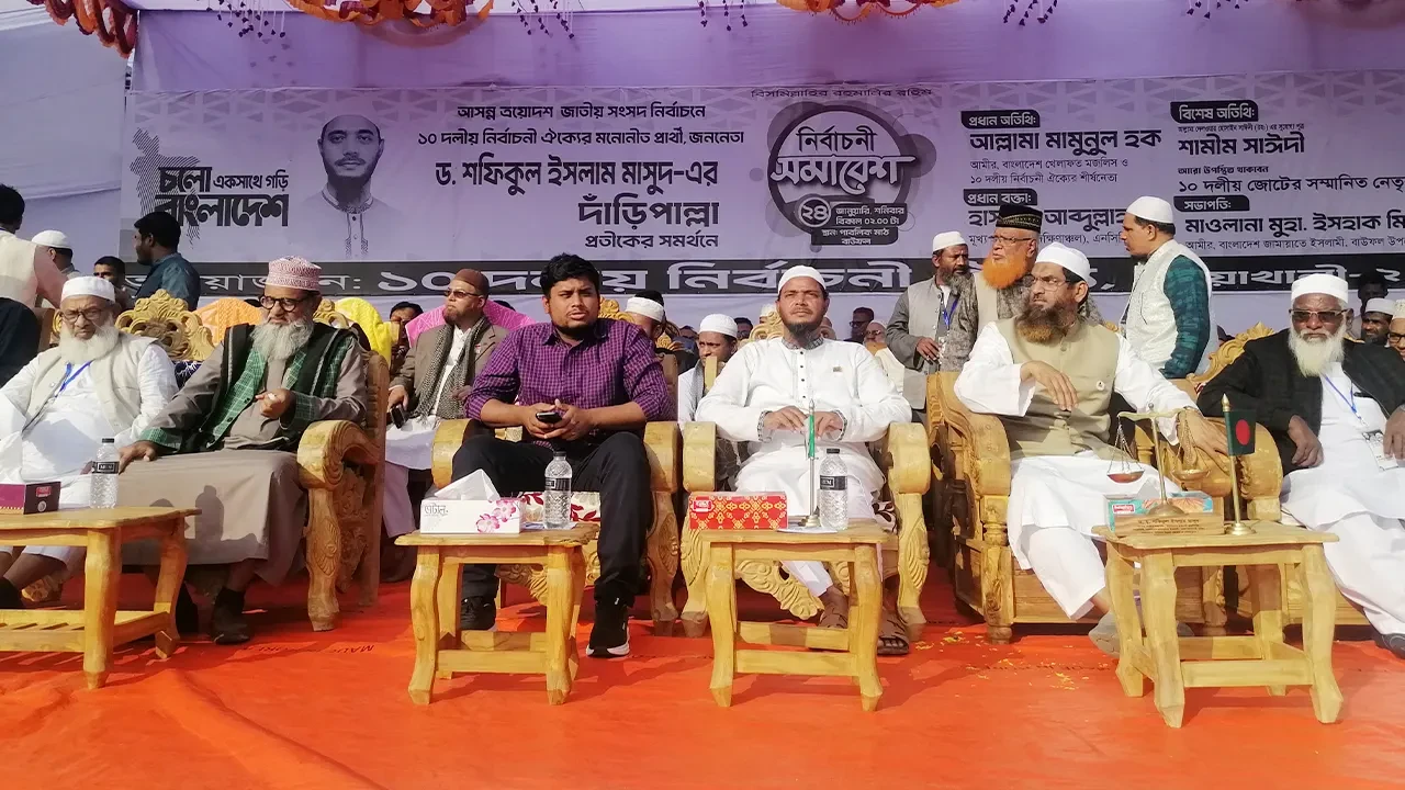 দেশ গড়ার লক্ষ্যেই ১০ দলের নির্বাচনী ঐক্য: মামুনুল হক