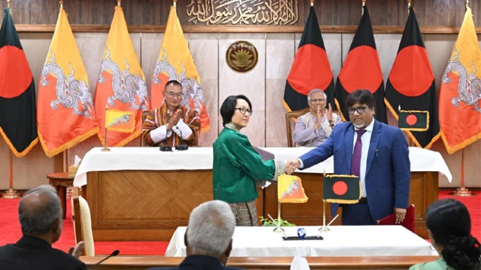 বাংলাদেশ–ভুটানের দুই খাতে নতুন দুই সমঝোতা চুক্তি