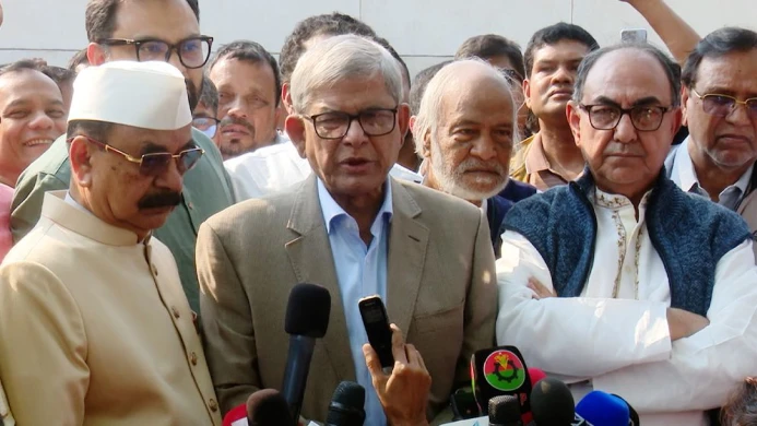 স্বাধীনতাবিরোধীদের ষড়যন্ত্র জনগণ নস্যাৎ করবে: মির্জা ফখরুল ইসলাম