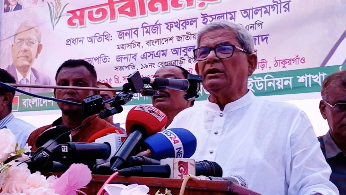 ভোটের তারিখ পেছাতে সরকারকে বিভ্রান্ত করা হচ্ছে: মির্জা ফখরুল
