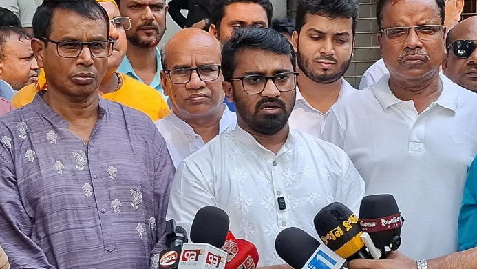 দুর্গাপূজায় অস্থিরতা সৃষ্টির ষড়যন্ত্র করছে আ.লীগ: রাশেদ খাঁন
