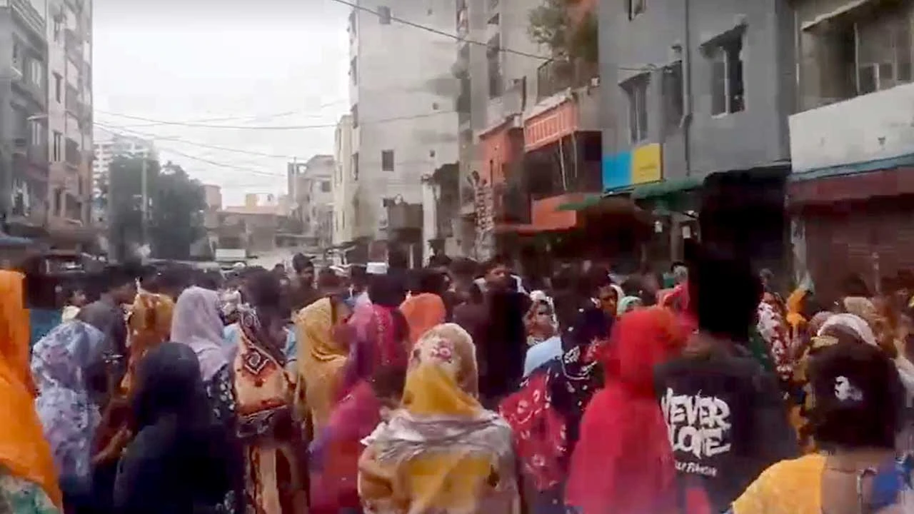 রামিসা হত্যার বিচারের দাবিতে কালশীতে বিক্ষোভ