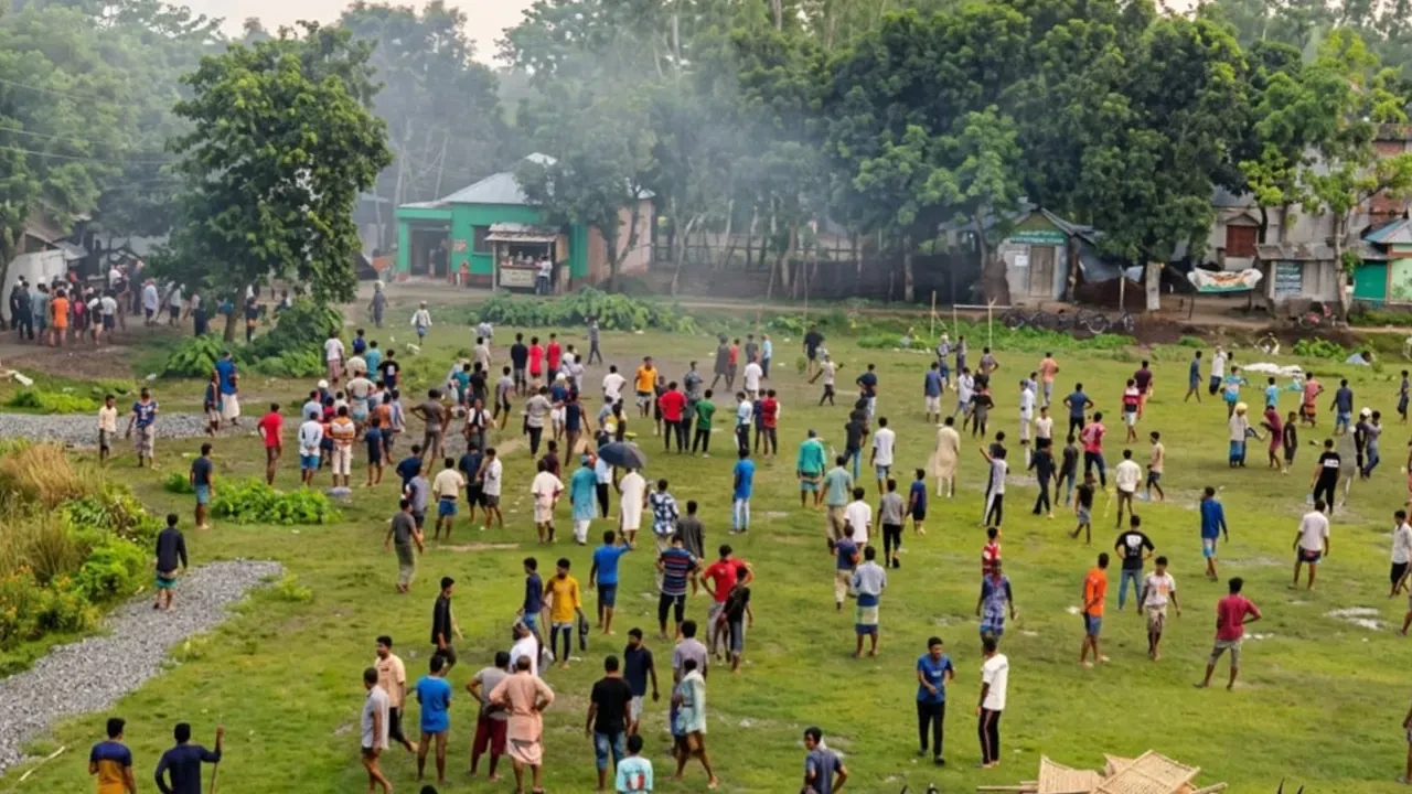 হবিগঞ্জে বিএনপি-আ.লীগ সংঘর্ষে ওসিসহ অর্ধশতাধিক আহত
