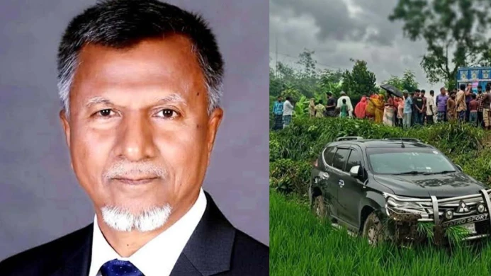 বগুড়ায় জনপ্রশাসন প্রতিমন্ত্রীর গাড়ির ধাক্কায় আহত নারীর মৃত্যু