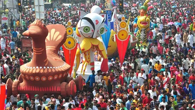 ১৪৩৩ বঙ্গাব্দ: আজ বাঙালির প্রাণের উৎসব পহেলা বৈশাখ