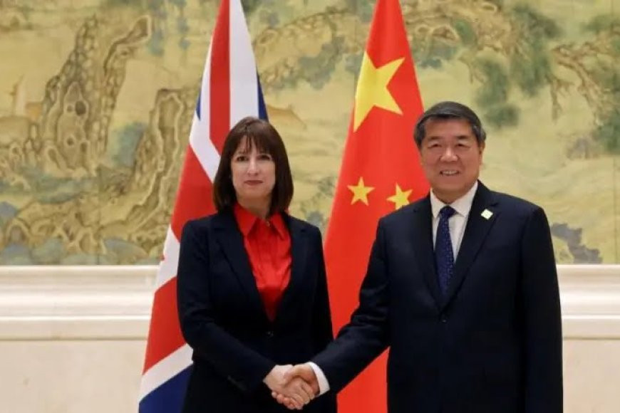 Reeves defends China visit and vows to 'make UK better off'