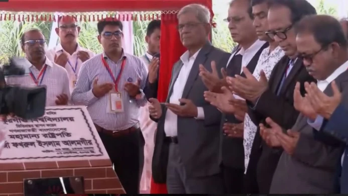 ঠাকুরগাঁও বিশ্ববিদ্যালয়ের ভিত্তিপ্রস্তর স্থাপন করলেন রাষ্ট্রপতি