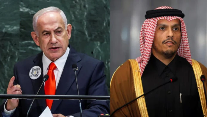 দোহায় হামলার পর কাতারের প্রধানমন্ত্রীর কাছে দুঃখ প্রকাশ নেতানিয়াহুর