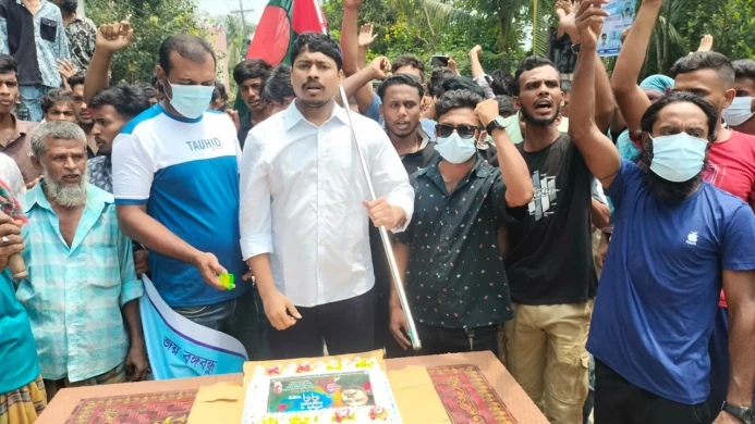 গোপালগঞ্জে নিষিদ্ধ আওয়ামী লীগের ঝটিকা মিছিল
