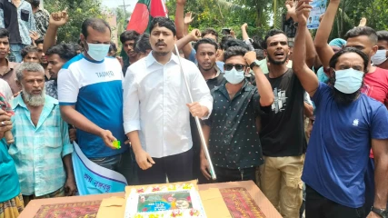 গোপালগঞ্জে নিষিদ্ধ আওয়ামী লীগের ঝটিকা মিছিল
