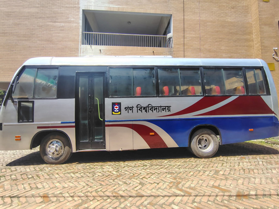 দীর্ঘ প্রতীক্ষার পর গণ বিশ্ববিদ্যালয়ে চালু হচ্ছে বাস সার্ভিস