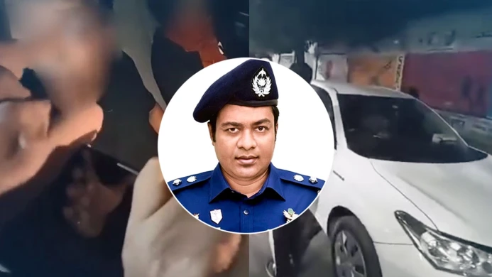 পুলিশের গাড়িতে আপত্তিকর অবস্থায় আটক এসপি রাজিব ফারহান