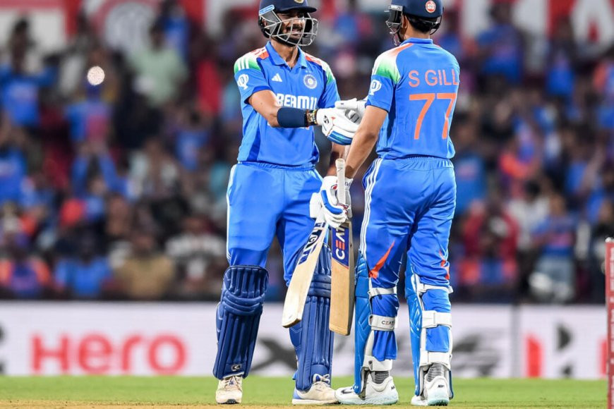 Gill helps India down England in ODI opener