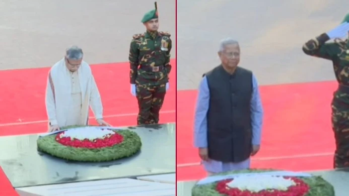 শহীদ বুদ্ধিজীবী দিবসে স্মৃতিসৌধে রাষ্ট্রপতি ও প্রধান উপদেষ্টার শ্রদ্ধা