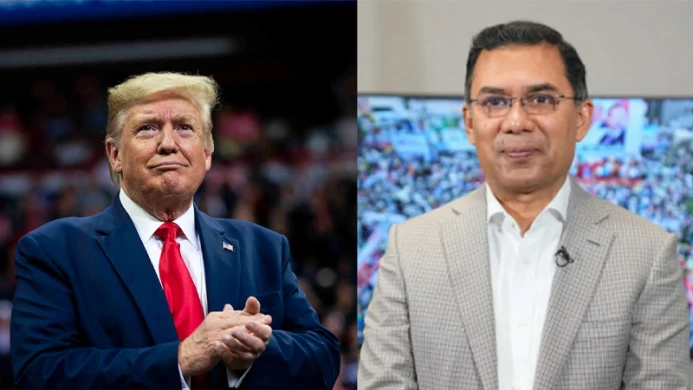 তারেক রহমানকে অভিনন্দন জানালেন মার্কিন প্রেসিডেন্ট ডোনাল্ড ট্রাম্প