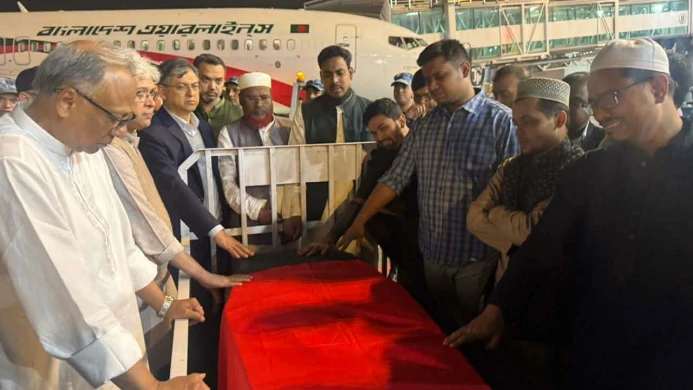 ওসমান হাদির জানাজা সংসদ ভবনের দক্ষিণে শনিবার দুপুর আড়াইটায়