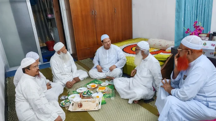 খতমে নবুওয়ত মহাসম্মেলন সফল করতে চরমোনাই পীরের আহ্বান