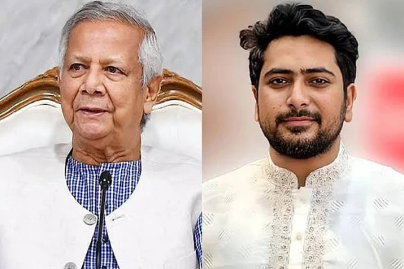 ড. ইউনূসকে রাজপথে নামার আহ্বান নাহিদ ইসলামের