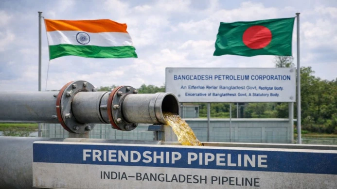 পাইপলাইনে ভারত থেকে ৭ হাজার টন ডিজেল আমদানি শুরু