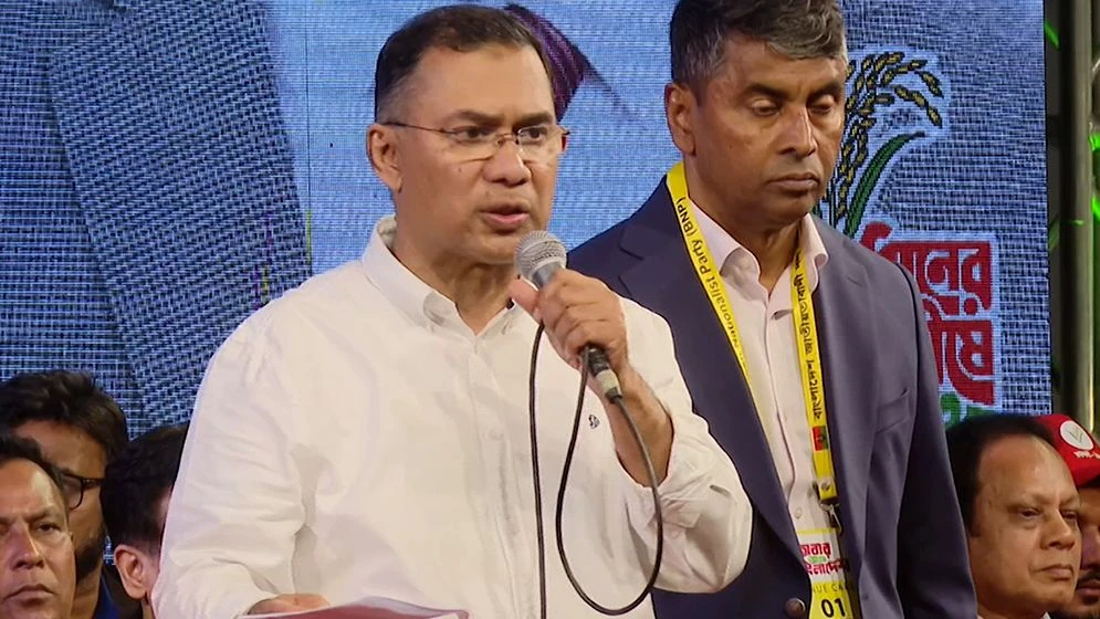 উত্তরার পানি–গ্যাস সংকট সমাধানের অঙ্গীকার তারেক রহমানের
