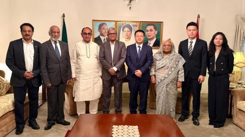 বিএনপি নেতাদের সঙ্গে চীনা রাষ্ট্রদূতের সৌজন্য সাক্ষাৎ