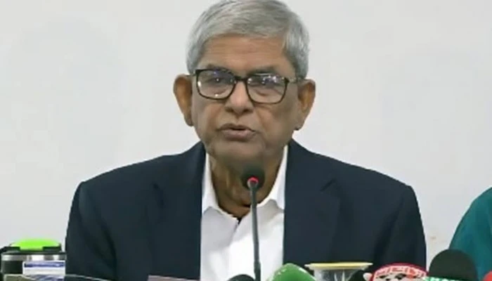 শেখ হাসিনার রায়কে ঘিরে অরাজকতা সৃষ্টির চেষ্টা হচ্ছে: মির্জা ফখরুল