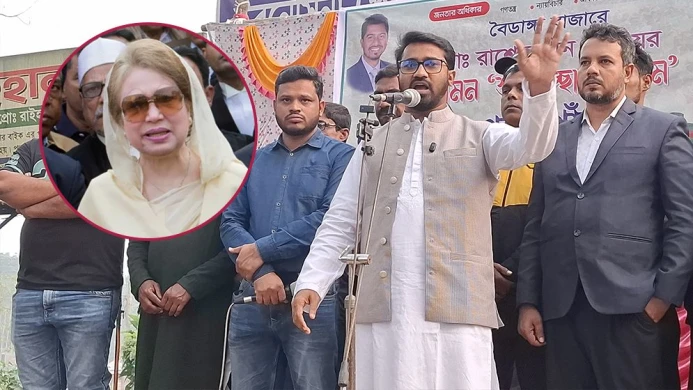 ভারতের আধিপত্যবাদের মুখে সাহসী কণ্ঠ খালেদা জিয়ার: রাশেদ খান