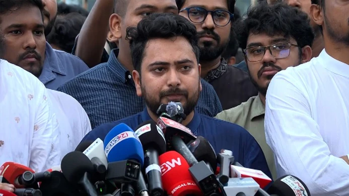তারেক রহমান নতুন স্বৈরাচার হিসেবে আবির্ভূত হয়েছেন: নাহিদ