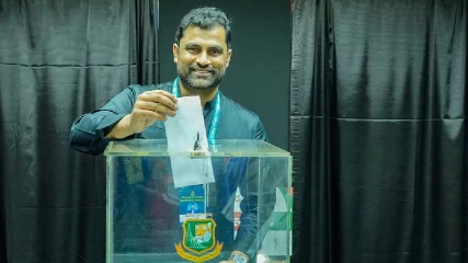 বিনা প্রতিদ্বন্দ্বিতায় বিসিবির সভাপতি তামিম ইকবাল