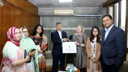 স্বরাষ্ট্রমন্ত্রীর সঙ্গে ইউনেস্কো প্রতিনিধিদলের সৌজন্য সাক্ষাৎ