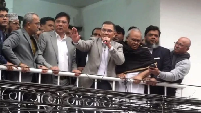 শনিবার নয়াপল্টনে বিএনপির কেন্দ্রীয় কার্যালয়ে যাচ্ছেন তারেক রহমান