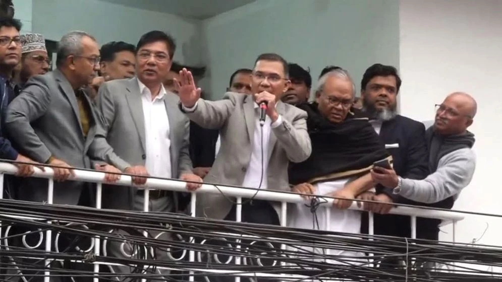 শনিবার নয়াপল্টনে বিএনপির কেন্দ্রীয় কার্যালয়ে যাচ্ছেন তারেক রহমান