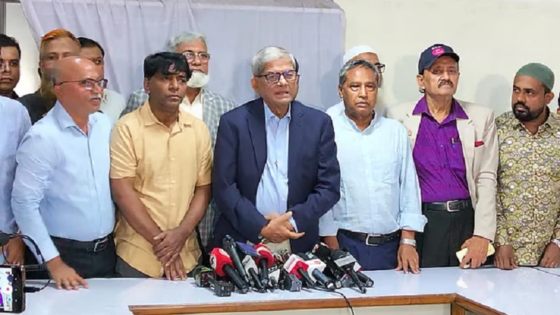আ. লীগের কার্যালয় খোলা হলে আইন অনুযায়ী ব্যবস্থা: মির্জা ফখরুল