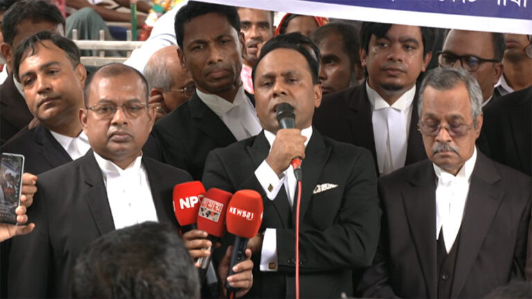 বিচার বিভাগের ভাবমূর্তিভাবমূর্তি নষ্টের চেষ্টা, অভিযোগ বিএনপি আইনজীবীদের