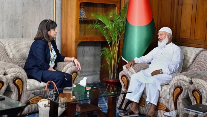 বিরোধীদলীয় নেতার সঙ্গে আইপিইউ মহাসচিবের সৌজন্য সাক্ষাৎ