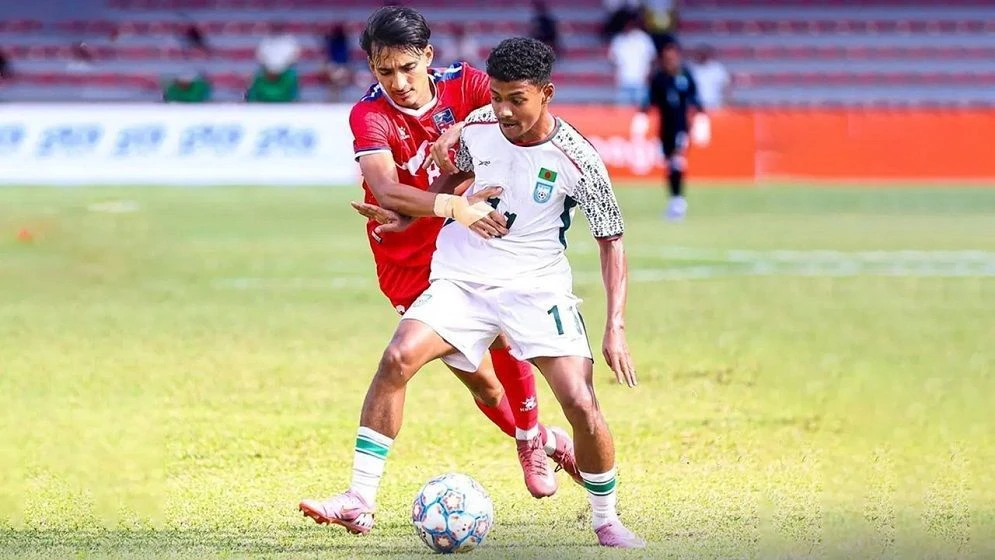 নেপালকে হারিয়ে সাফ অনূর্ধ্ব-২০ ফাইনালে বাংলাদেশ