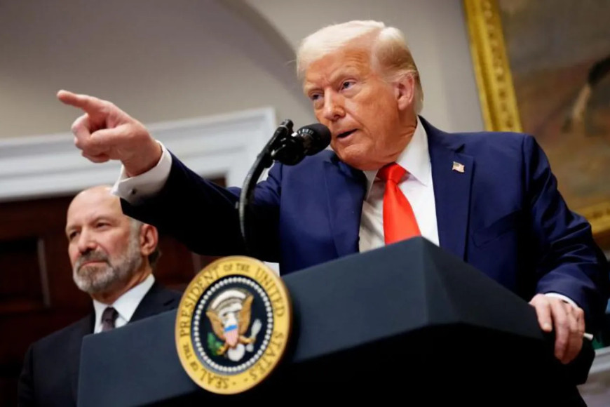 Markets sink as Trump confirms tariffs on Canada, Mexico and China